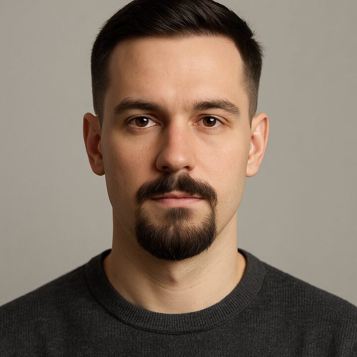 Barba Cavanhaque (Goatee) — frente