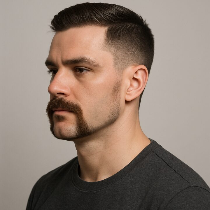 Barba Bigode Horseshoe (Ferradura) — perfil