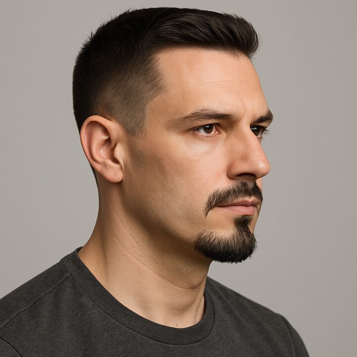 Barba Soul Patch — perfil