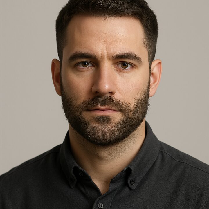 Barba Stubble Longo — frente
