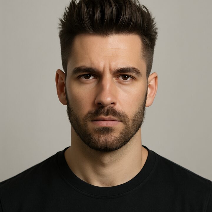 Corte Brush Up — frente