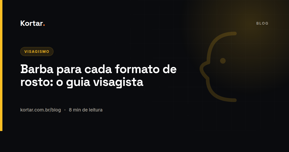 Barba para cada formato de rosto: o guia visagista