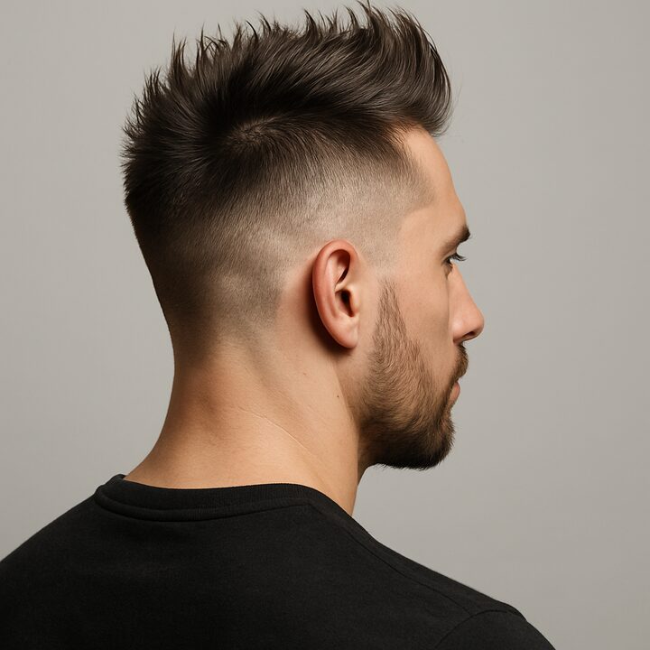 Corte Faux Hawk — lateral