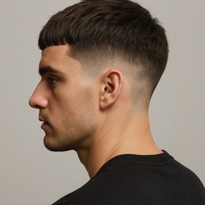 Corte French Crop — lateral