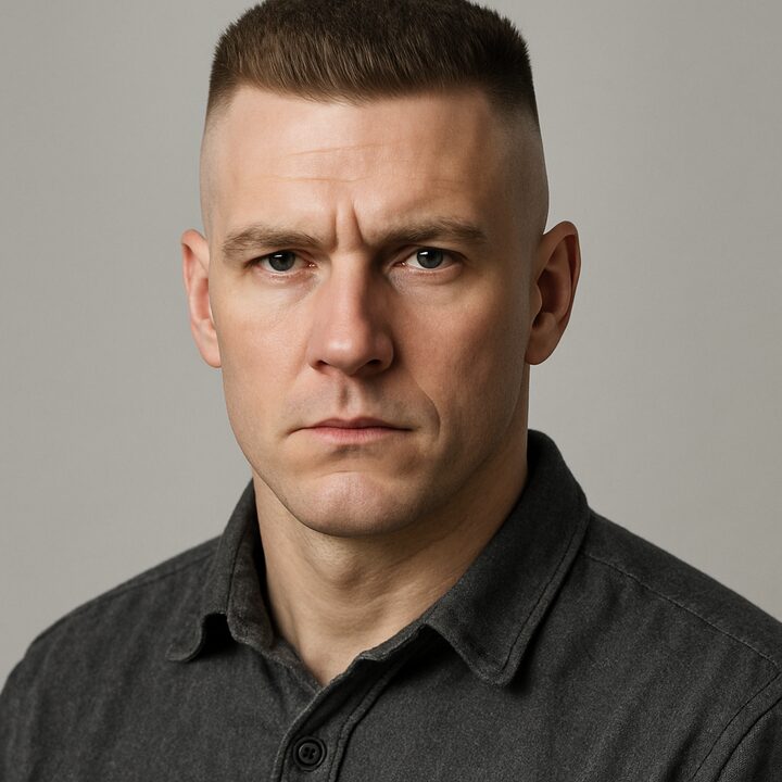Corte High and Tight — frente