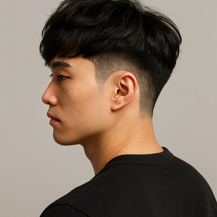 Corte Two Block — lateral